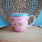 Pip Studio, roze mok met bloemetjes, Antiek en Kunst, Ophalen of Verzenden