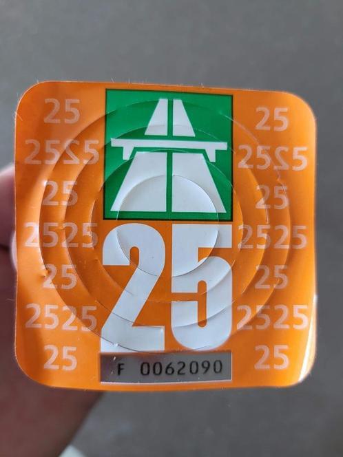 Wegenvignet Zwitserland 2025, Tickets en Kaartjes, Autovignetten, Eén persoon