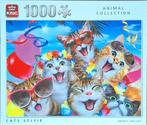 Katten puzzel 1000 pcs, Gebruikt, Ophalen of Verzenden, 500 t/m 1500 stukjes, Legpuzzel