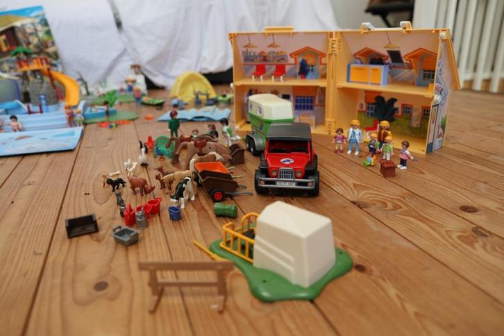 Playmobil: Safari & camping, Kinderen en Baby's, Speelgoed | Playmobil, Gebruikt, Complete set, Ophalen of Verzenden
