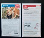 ARTIS-Park 20% korting voor maximaal 4 personen, Tickets en Kaartjes