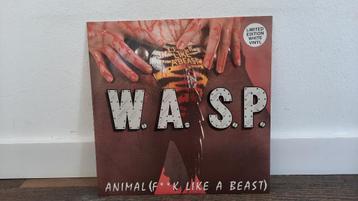 W.A.S.P. – Animal (F**k Like A Beast) LP Single, Limited Wit beschikbaar voor biedingen