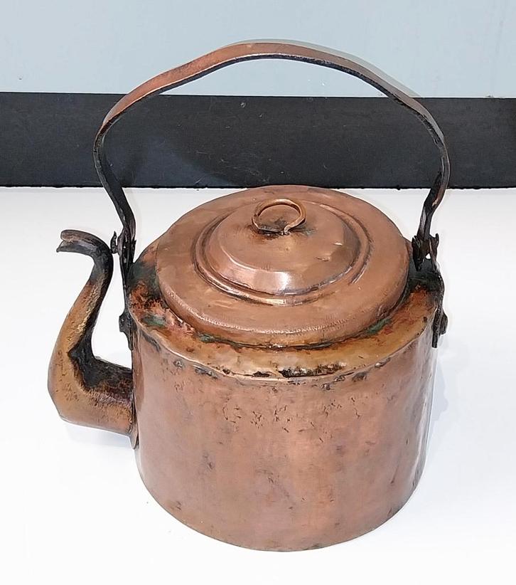 19e eeuwse Koperen ketel, Antiek en Kunst, Antiek | Koper en Brons, Koper, Ophalen of Verzenden