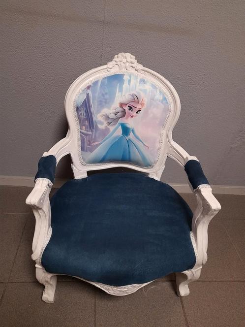 Kinder barok fauteuile elsa geheel opnieuw gestoffeerd, Kinderen en Baby's, Kinderkamer | Tafels en Stoelen, Zo goed als nieuw
