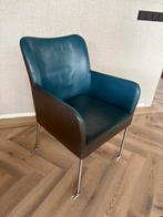 Bert Plantagie eetkamerstoelen, Huis en Inrichting, Stoelen, Ophalen, Gebruikt, Leer, Grijs