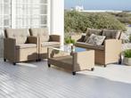 4 pers Mora loungeset Naturel NIEUW IN DOOS (€279 ipv €549), Tuin en Terras, Tuinsets en Loungesets, Nieuw, Ophalen of Verzenden