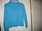 Turkoise trui, M, Winter Collection + rits aan kraag (61), Ophalen of Verzenden, Zo goed als nieuw, Maat 38/40 (M)
