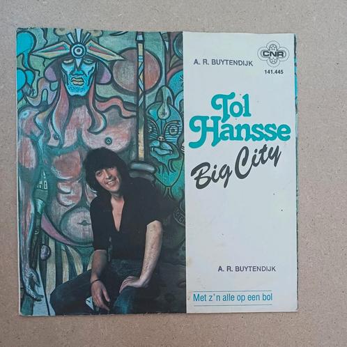 Tol Hansse - Big City, Cd's en Dvd's, Vinyl Singles, Gebruikt, Single, Pop, 7 inch, Ophalen of Verzenden