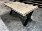 Boomstamtafel 160 x 90 x 78cm (48), Nieuw, Ars longa, Metaal, Drempt@ars-longa.nl