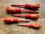 Werckmann schroevendraaiers geisoleerd 5 stuks, Ophalen of Verzenden, Gebruikt