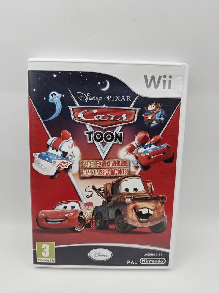 Cars Toon - Takel's Sterke Verhalen - Wii, Spelcomputers en Games, Games | Nintendo Wii, Gebruikt, Racen en Vliegen, 1 speler