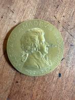 Mozart memoriam munt 6cm, Ophalen of Verzenden, Overige materialen
