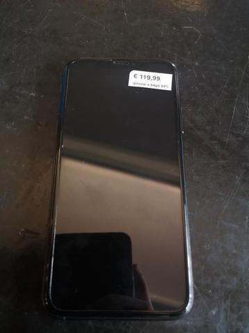 iPhone X 64GB - Goed werkend! beschikbaar voor biedingen