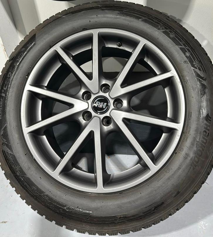 18 Volvo xc60 velgen met winterbanden 5x108, Auto-onderdelen, Banden en Velgen, Velg(en), Winterbanden, 18 inch, 235 mm, Personenwagen