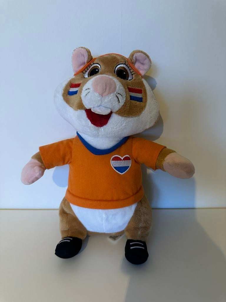 AH hamster oranje voetbalfan, Ophalen of Verzenden, Zo goed als nieuw, Overige typen