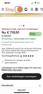 Jean d’albret -  écusson 110ml edc, Verzamelen, Ophalen of Verzenden, Zo goed als nieuw, Miniatuur