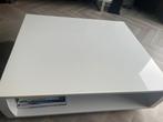 Salontafel hoogglans wit - BIEDEN!!-, 50 tot 100 cm, Minder dan 50 cm, Hoogglans, Overige materialen