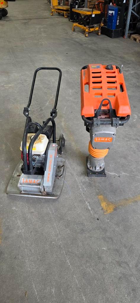 Wacker en stamper SAMAC, Zakelijke goederen, Machines en Bouw | Industrie en Techniek, Ophalen of Verzenden