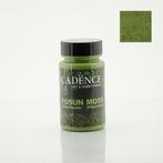 Cadence Yosun moss effect paint 3640 donkergroen potje 90 ml, Nieuw, Overige typen, Ophalen of Verzenden