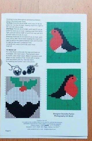 kerst trui brei patroon woollyknit (engels) baby tot 5 jr, Hobby en Vrije tijd, Breien en Haken, Nieuw, Breien, Patroon of Boek