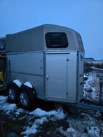 Aluminium 1.5 paards Bockmann Uno 2009 met zadelkamer, Dieren en Toebehoren, Ophalen, Zo goed als nieuw, Aluminium, 1½-paards trailer