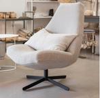 Fauteuil madonna roomwit design loft, Ophalen, Zo goed als nieuw, 75 tot 100 cm