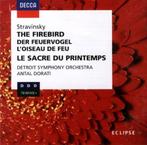 STRAVINSKY Firebird & le sacre du printemps CD DORATI DECCA, Cd's en Dvd's, Cd's | Klassiek, Ophalen of Verzenden, Modernisme tot heden