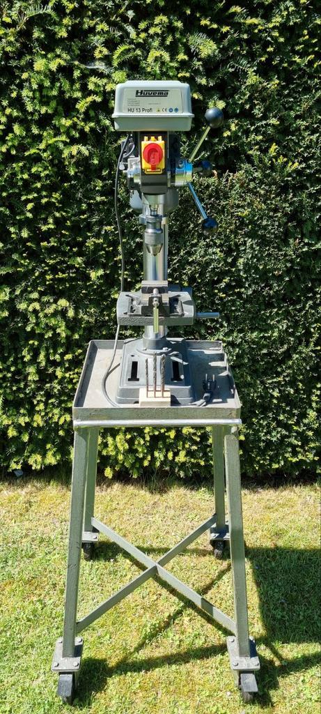 Huvema kolomboormachine, Doe-het-zelf en Verbouw, Gereedschap | Boormachines, Zo goed als nieuw, Kolomboormachine, Minder dan 400 watt