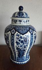 Boch Belgium Delfts dekselvaas, Antiek en Kunst, Ophalen of Verzenden