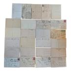 De set bestaat uit beschreven en onbeschreven kaarten, zwart, Ophalen of Verzenden, Gelopen