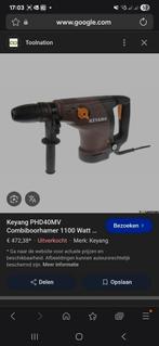 Keyang combiboorhamer sds max, Ophalen of Verzenden, Zo goed als nieuw, 600 watt of meer, Boor- en/of Breekhamer