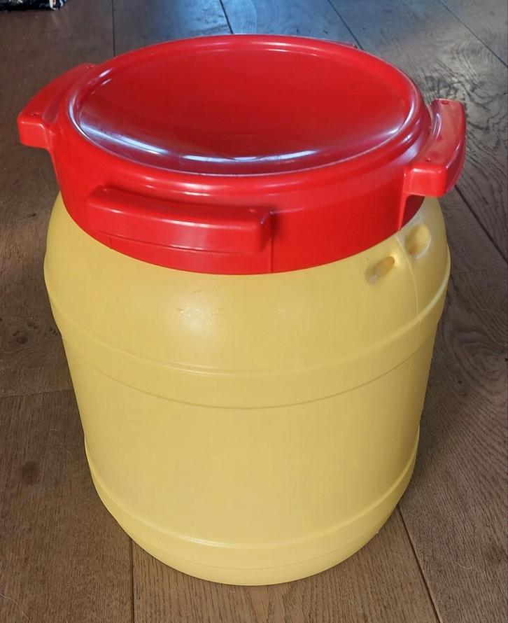 Voederton, voorraadton, preppers ton - Ton met deksel, Huis en Inrichting, Overige Huis en Inrichting, Ophalen of Verzenden