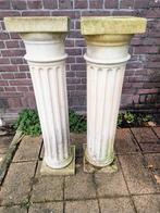 Twee Massieve Zuilen van Maltese Sandstone, Huis en Inrichting, Woonaccessoires | Zuilen en Pilaren, Ophalen, Gebruikt