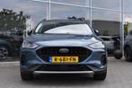 Ford Focus Wagon 1.0 EcoBoost Hybrid Active X | Climate Cont, Stof, Gebruikt, Euro 6, Blauw