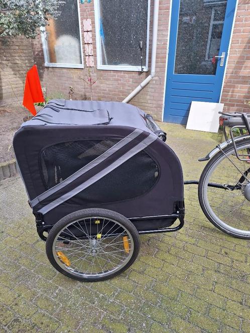 Hondenkar, voor achter de fiets, Dieren en Toebehoren, Honden-accessoires, Gebruikt, Ophalen