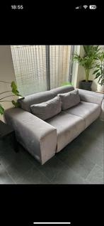 Grijze Bankstel - Zo Goed Als Nieuw, Huis en Inrichting, 250 tot 300 cm, 100 tot 125 cm, Ophalen of Verzenden, Zo goed als nieuw