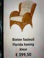 Rieten fauteuil Florida, Ophalen, Gebruikt, Rotan