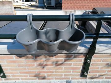Elho plantenbak balkon grijs beschikbaar voor biedingen