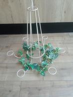 Metalen standaard, Tuin en Terras, Bloembakken en Plantenbakken, Minder dan 30 cm, Rond, Ophalen of Verzenden, Zo goed als nieuw