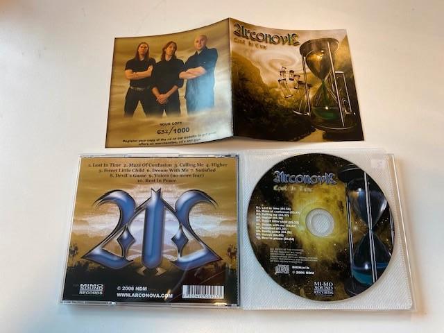 CD - ARCONOVA - LOST IN TIME - 2006 PROGMETAL, Verzenden, Gebruikt