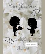 Bruiloft gastenboek met namen, Ophalen of Verzenden, Nieuw, Versiering, Geboorte of Huwelijk