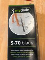 Douchegoot X2O Mydrain 70cm mat zwart, Huis en Inrichting, Badkamer | Complete badkamers, Ophalen, Nieuw