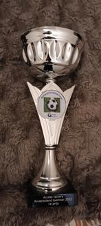 Trofee 1ste plek toernooi voetbal 2022, Ophalen of Verzenden, Zo goed als nieuw