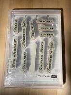 Loving Thoughts 125845, Hobby en Vrije tijd, Stempelen, Ophalen of Verzenden, Gebruikt, Clearstamp