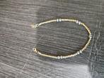 14 k gouden en witgouden balletjes armband 5 gram, Ophalen of Verzenden, Nieuw, Goud, Goud