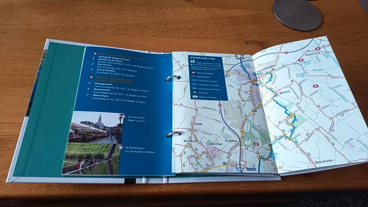 Wandelboek Brabant - Zuiderwaterlinie, Boeken, Atlassen en Landkaarten, Zo goed als nieuw, Overige typen, Nederland, 2000 tot heden