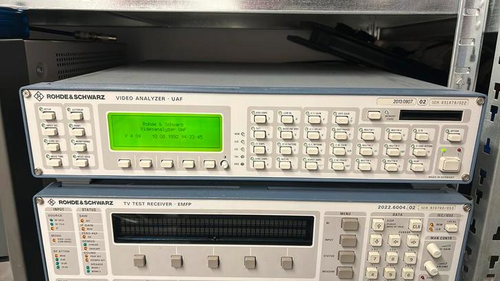 Rohde & Schwarz UAF video analyzer, Doe-het-zelf en Verbouw, Meetapparatuur, Gebruikt, Overige meters, Ophalen of Verzenden