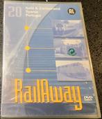 Rail Away dvd - Italië&Zwitserland-Spanje-Portugal Nieuw, Alle leeftijden, Ophalen of Verzenden, Nieuw in verpakking, Natuur