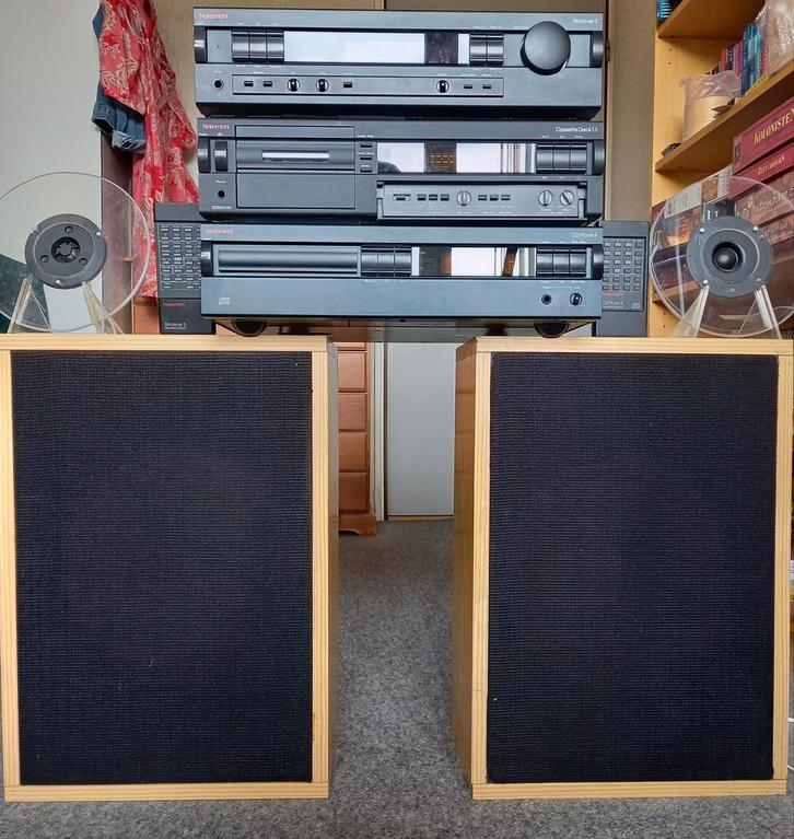 Nakamichi set, geserviced, Audio, Tv en Foto, Tuners, Zo goed als nieuw, Analoog, Ophalen