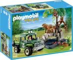 Playmobil Set 5416 Jungle dieren en off-road voertuig, Ophalen of Verzenden, Gebruikt, Complete set